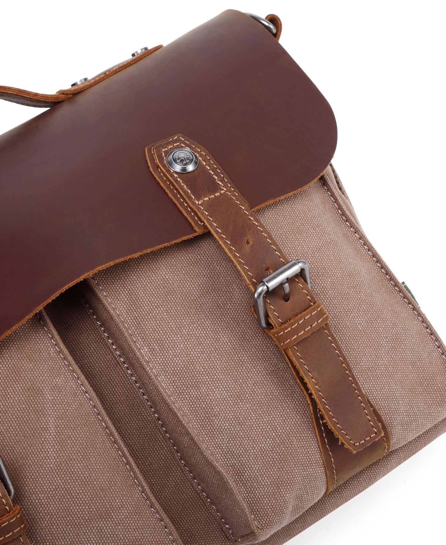 Hudson Canvas Messenger Bag