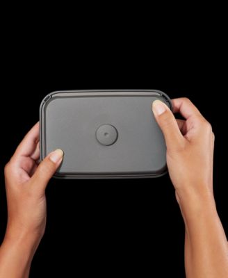 Steel POP Rectangle Short 1.7-Qt. Food Storage Container