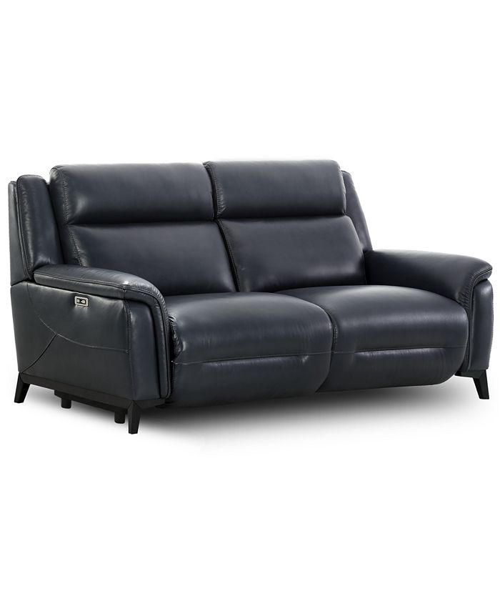 Lond 2 Pc Leather Sectional With, 2 Piece Leather Sectional With Recliner