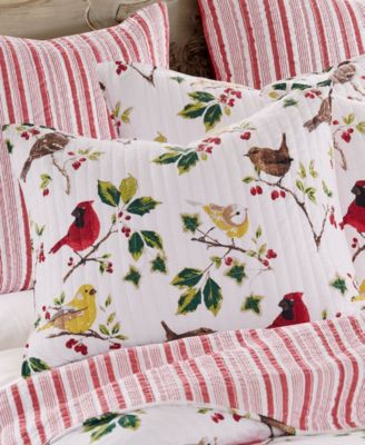 Levtex Joybirds Watercolor Etched Quilt Sets In Multi