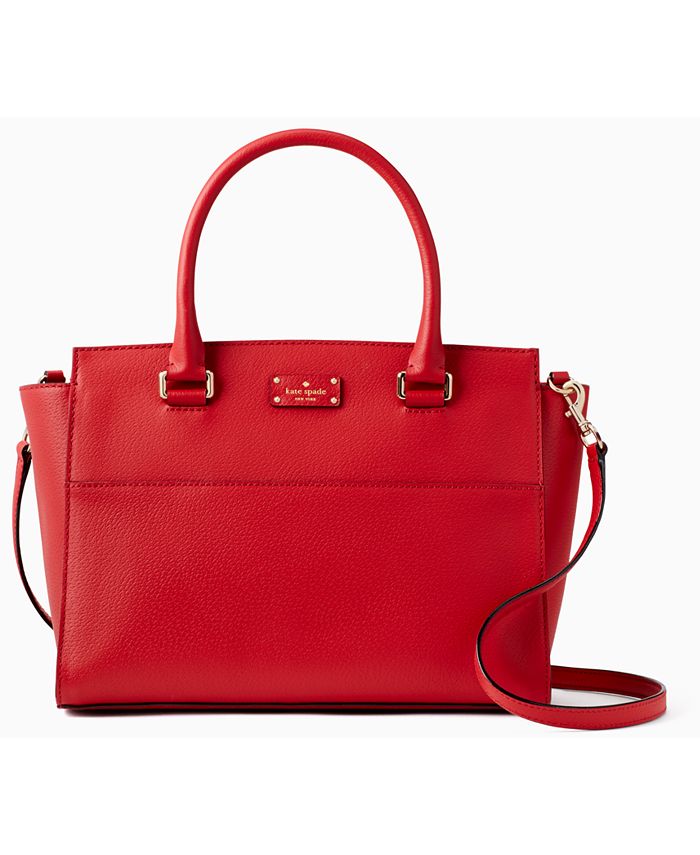kate spade new york Grove Street Leather Lana Satchel & Reviews - Handbags  & Accessories - Macy's