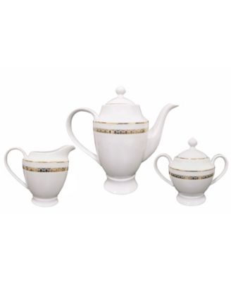 New Bone China 57 Piece Dinnerware Set, Service for 8