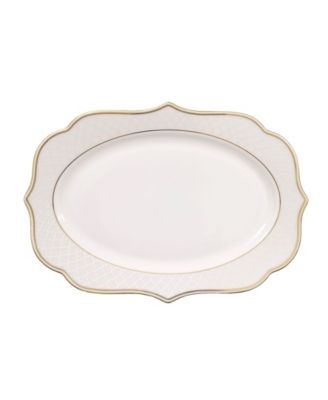 57 Piece Mix and Match Bone China Dinnerware Set, Service for 8