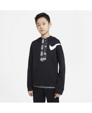 Nike Big Boys Dri-fit Graphic Half-Zip Training Hoodie