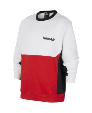 image of Nike Big Boys Air Long-Sleeve Crew