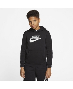 image of Nike Big Boys Sportswear Club Fleece Pullover Hoodie