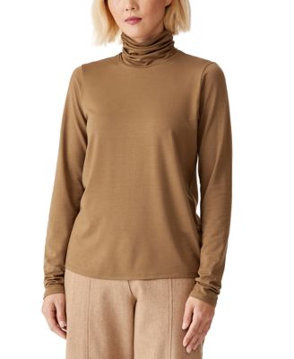 Eileen Fisher - Scrunch Turtleneck Top