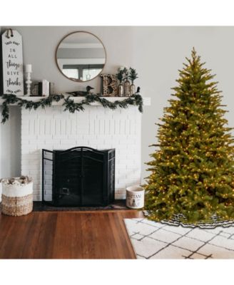 6.5' Feel Real  Nordic Spruce Hinged Tree with 750 Clear Lights