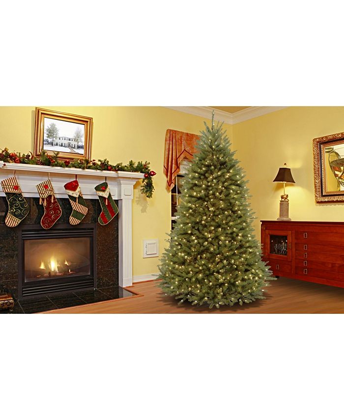 National Tree Company National Tree 7 .5' Dunhill Fir Hinged Tree with