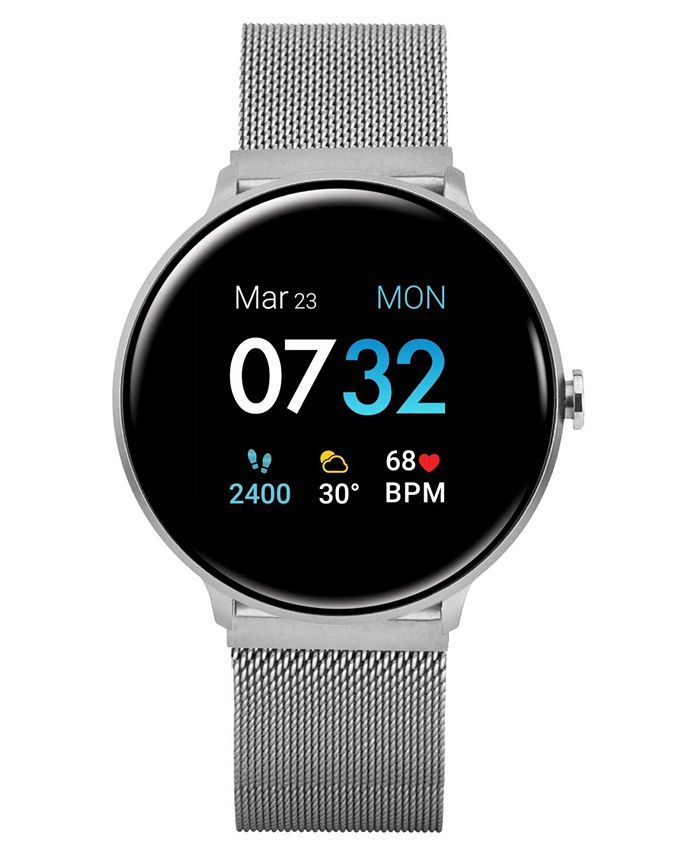 iTouch Sport 3 Unisex Touchscreen Smartwatch Silver Case with Silver