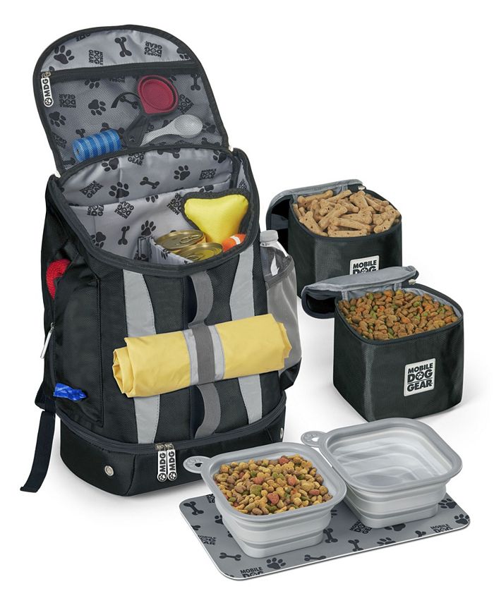 Mobile Dog Gear Drop Bottom Week Away Backpack Set, 7 Piece Macy's