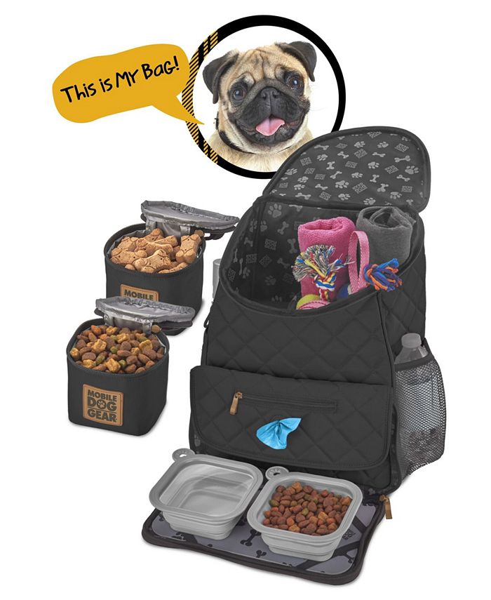 Mobile Dog Gear Bundle Day Away Backpack Set, 17 Piece Macy's