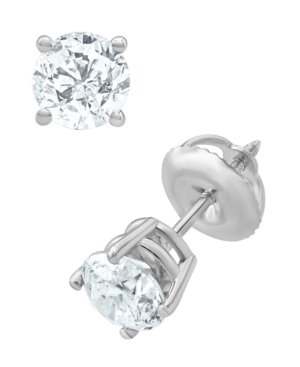 image of Diamond Studs (1 1/5 ct. t.w.) in 14K White Gold