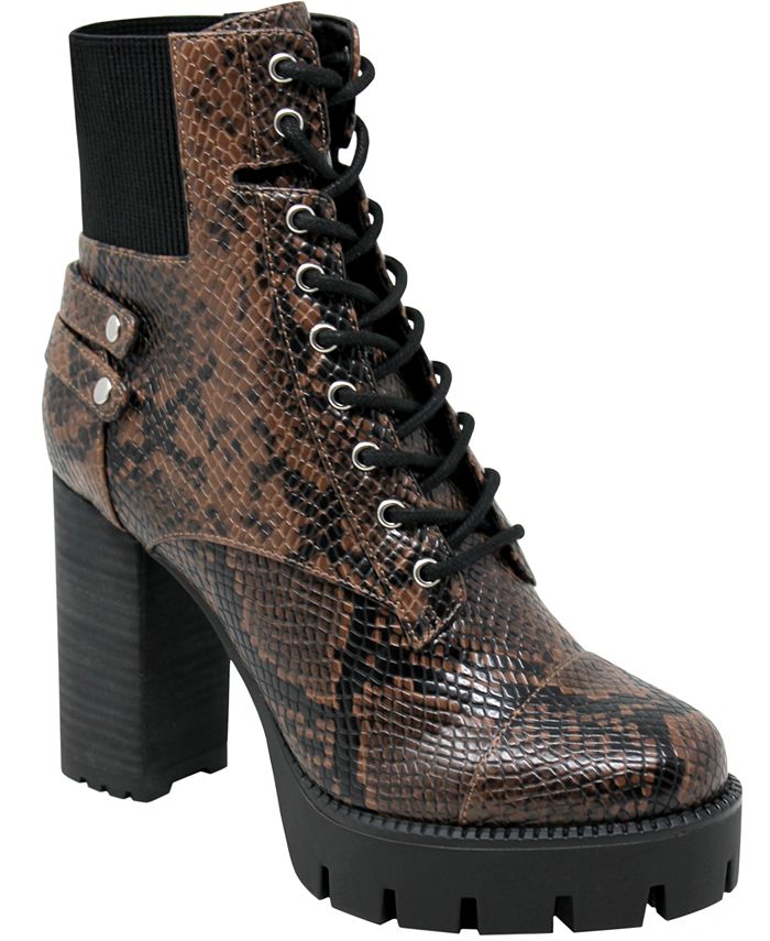 CHARLES by Charles David Women s Wyatt Lug Sole Booties Macy s