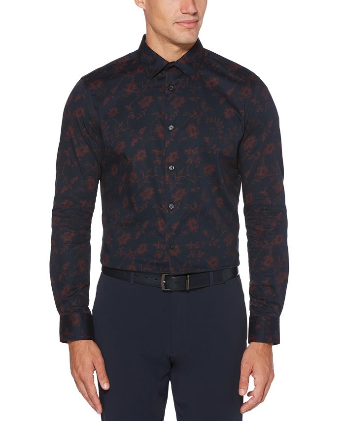 Perry ellis long outlet sleeve polo
