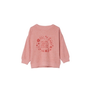 image of Cotton On Big Girl Super Soft Crew Pullover