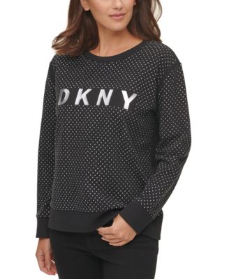 dkny ladies logo sweatshirt