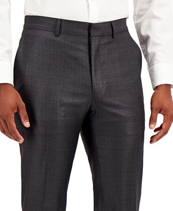 Kenneth Cole Reaction Men's Techni-Cole Suit Separate Slim-Fit Pants ...