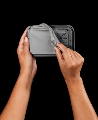 Steel Pop 12-Piece Food Storage Container Set with Scoop & Labels