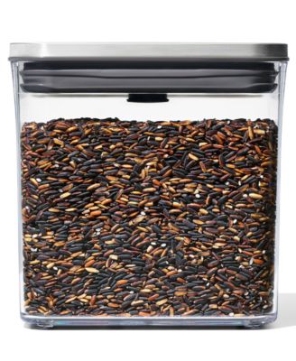 Steel POP Rectangle Short 1.7-Qt. Food Storage Container