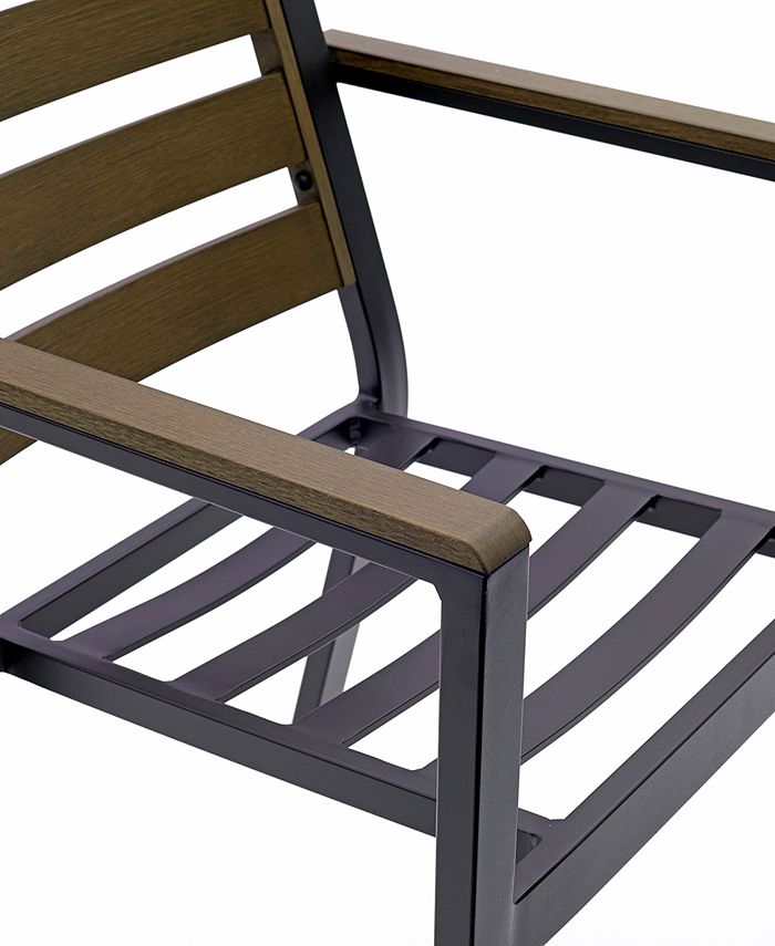 Agio Stockholm Outdoor Dining Chair with Outdoor Cushion, Created for