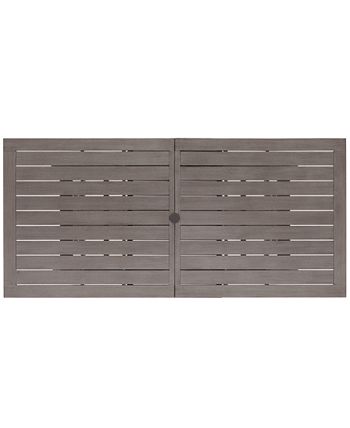 Agio - Wayland Aluminum 110" x 40" Outdoor Extension Dining Table