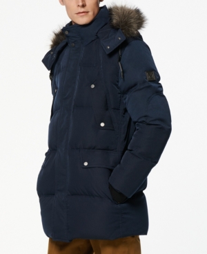 Orion Men's Matte Shell Parka Coat