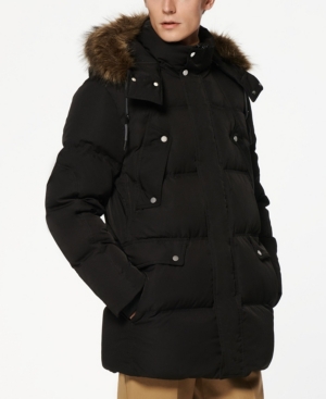 Orion Men's Matte Shell Parka Coat