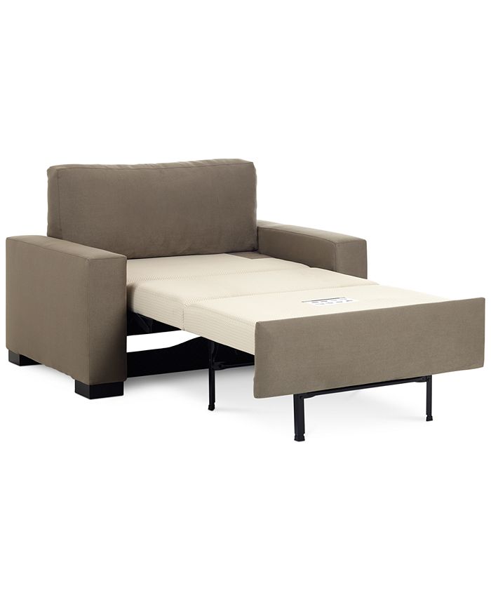 Furniture Alaina 56 Fabric Sofa Bed