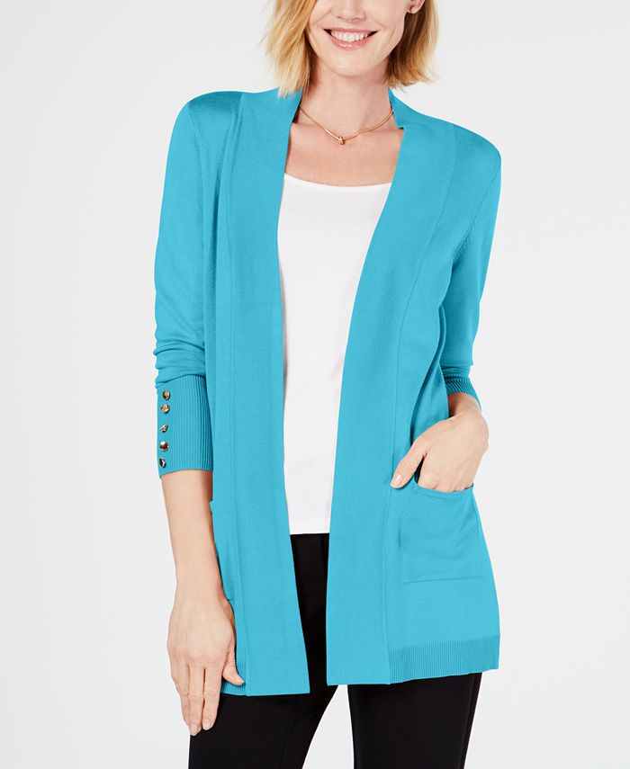 JM Collection Petite OpenFront Cardigan, Created for Macy's Macy's