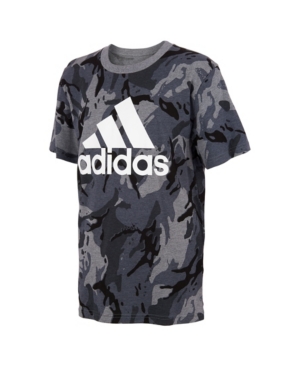 image of Big Boys Short Sleeve Heather Classic Camo T-shirt