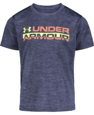 image of Little Boys Horizon Branded Twist Short Sleeves T-shirt