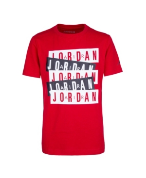 image of Jordan Big Boys Logo Stack T-shirt