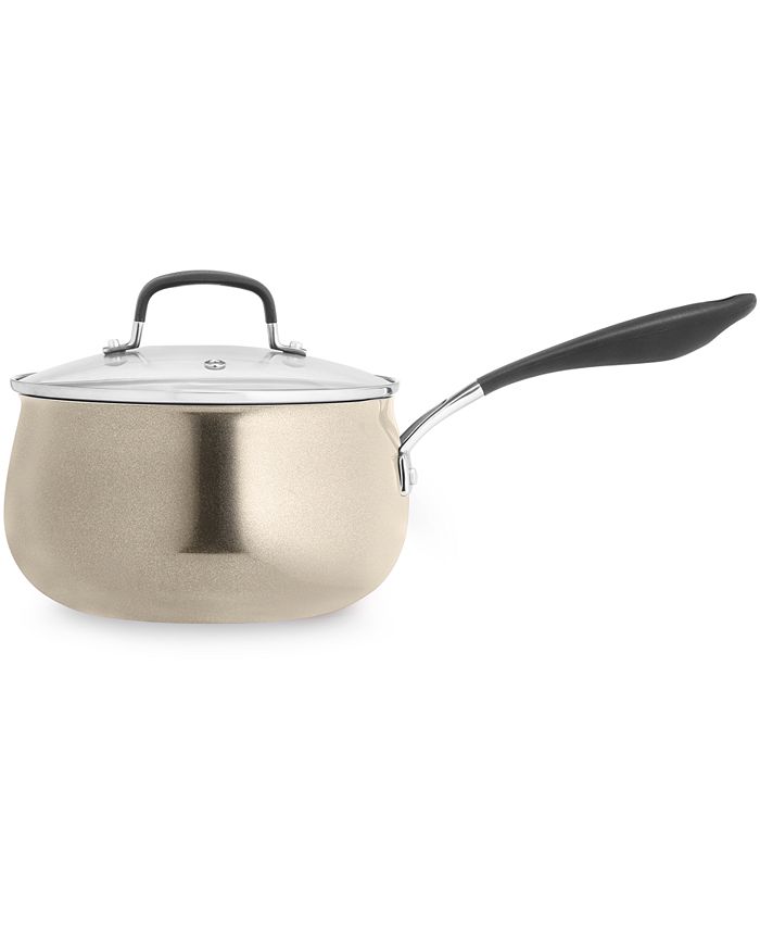 Belgique Nonstick Aluminum Champagne 12Pc. Cookware Set, Created for