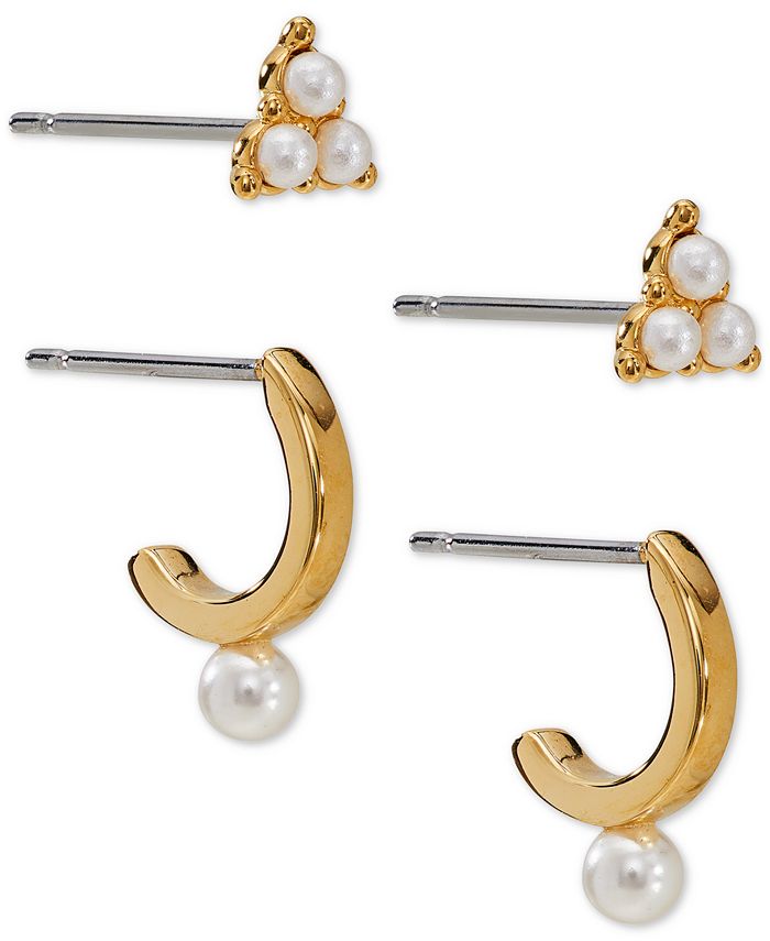 Nadri pearl clearance stud earrings