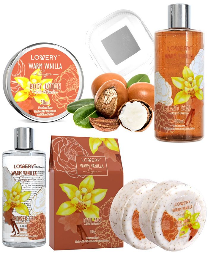 Lovery Warm Vanilla Body Care 8 Piece Gift Set Macy s
