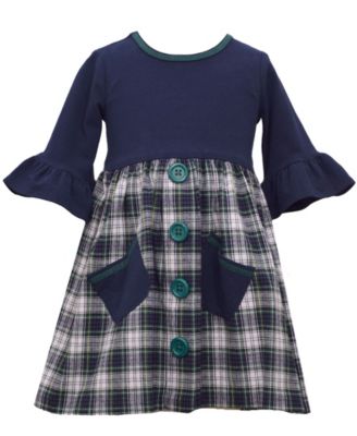 bonnie jean sleeveless a line dress