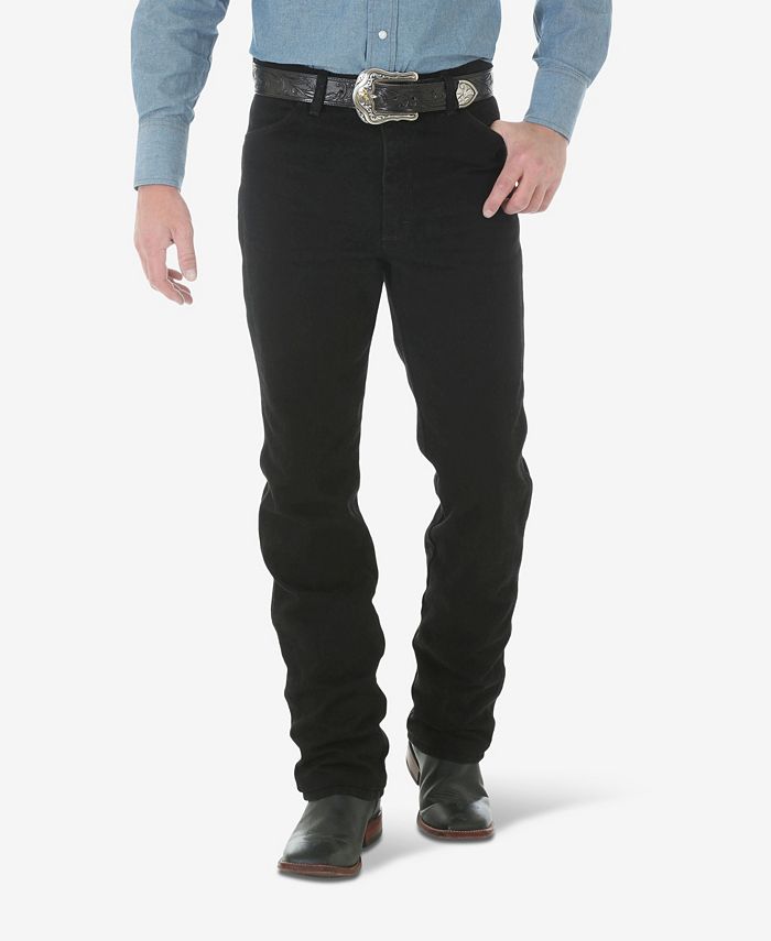 Wrangler Men's Cowboy Cut Slim Fit Straight Leg Jeans & Reviews - Jeans ...