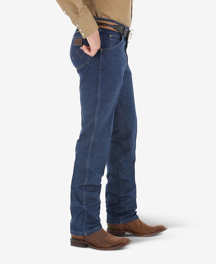 Wrangler Premium Performance Cowboy Cut Slim Fit Jeans voor heren, Donkere Steen, 34W / 36L