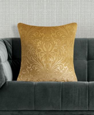 Embossed Velvet Decorative Pillow, 20" x 20"