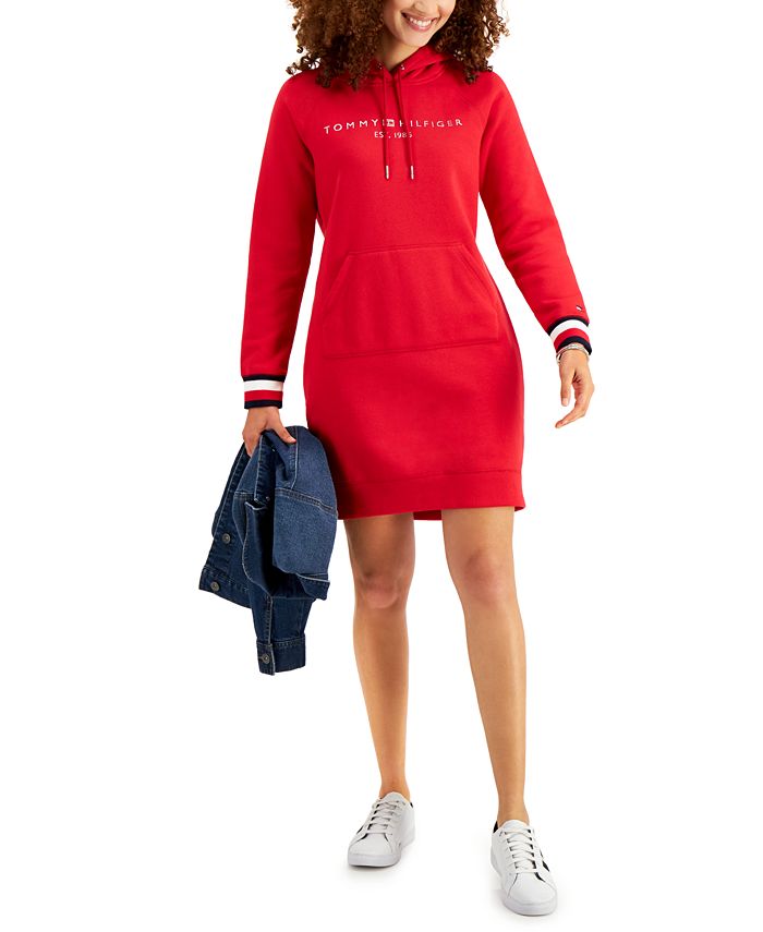 Tommy Hilfiger Raglan Sweatshirt Hoodie Dress & Reviews - Dresses 