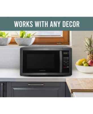 Classic FMO11AHTBSB 1.1 Cu. Ft 1000-Watt Microwave Oven, Black Stainless Steel