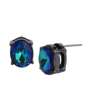 image of Jessica Simpson Oval Stone Stud Earrings