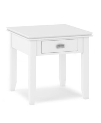 Simpli Home - Artisan End Table, Quick Ship