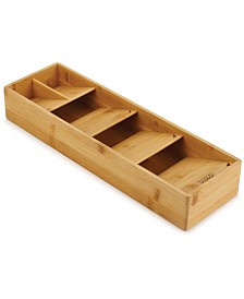 DrawerStore™ Bamboo Compact Cutlery Organizer
