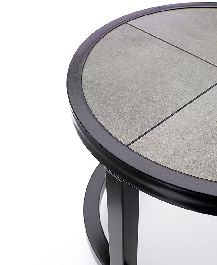 Agio Deco Outdoor 24" Round End Table, Created for Macy's & Reviews