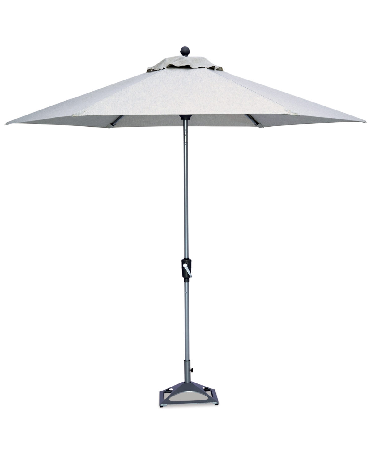 Taft Outdoor 9 Auto-Tilt Umbrella with Sunbrella Fabric and Base, Created for Macys