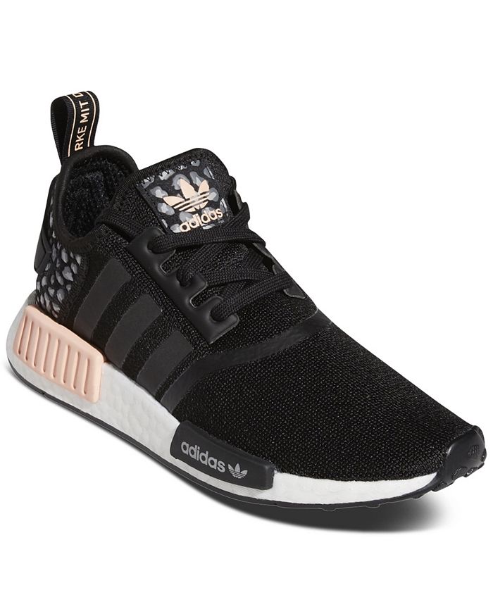 schweizisk årsag Øl adidas Women's NMD R1 Animal Print Casual Sneakers from Finish Line - Macy's