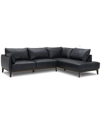 Macy's leather shop furniture sale