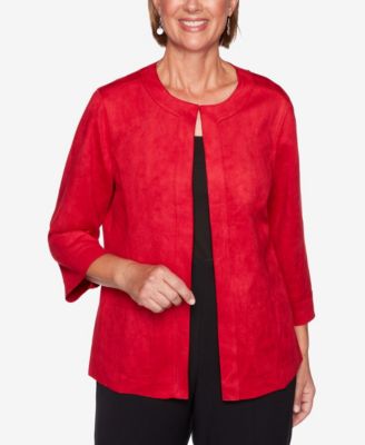 Red Dressy Jackets for Women - Macy's